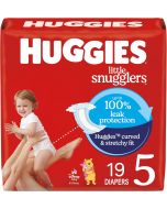 Huggies Size 5 Diapers 19 Count, Bundle of 3