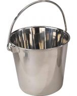 Pro Select ProSelect Heavy Duty Stainless Steel Pails — Durable Stainless Steel Heavy Duty, Bundle of 2