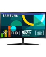 Samsung 27" Essential S3 (S36GD) Series FHD 1800R Curved Computer Monitor