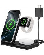 WATOE Charging Station for Multiple Devices Apple Wireless Foldable 3 in, Bundle of 3