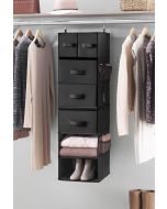 Whitmor 5 Section Closet Organizer Metal, Bundle of 3