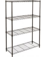 Visit the Store 4-Shelf Adjustable Heavy Duty Steel Wire Rack Storage Heavy Duty 350 lbs
