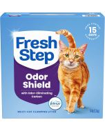 Fresh Step Odor Shield Multi Cat Clumping Cat Litter with 14 lb, Bundle of 3