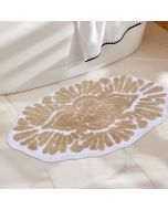 Zeeinx Boho Bathroom Rugs Non Slip Absorbent Bath Mats Riviera