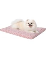 Exsnugy Washable Dog Bed Mat Crate 19 Inch, 30 x 19 Inch, Bundle of 2