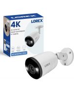 Lorex Outdoor 4K IP Add-On Metal Bullet Security Camera Metal Waterproof