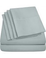 Sweet Home Collection 6 Piece Bed Sheet Set 6 Piece, Bundle of 2