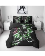 Erosebridal Hockey 7 Piece Comforter Set Queen 7 Piece, Bundle of 2