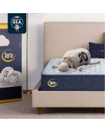 Serta Sleeptrue Firm 11" Queen Hybrid Mattress in a