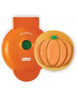 DASH Pumpkin Mini Waffle Maker, Bundle of 2