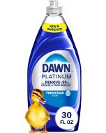 Dawn Platinum Dish Soap Fresh 30 oz, Bundle of 4