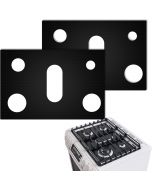LRWZOV Stove Top Protector for Samsung Gas Range 2 pack, Bundle of 2