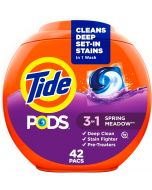 Tide Pods laundry detergent pacs 42 Count, Bundle of 2