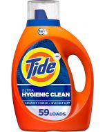 Tide Hygienic Clean Heavy 10X Duty Laundry Detergent Liquid, Bundle of 2