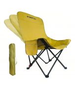 FORFOX Adjustable Portable Folding Camping Chair with High Back Portable