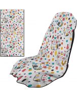 Horeset Cartoon Cat Car Seat Towel Cover, Bundle of 3