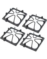 Zemibi W10447925 Stove Grates Replacement for Whirlpool Stove Top Cast Iron 4 Pack