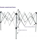 Impact Canopy 10x10 Slant Leg Pop up Canopy Tent Stars 10x10