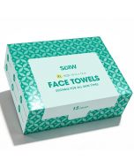 SDIW Face Towels 10"×12" 15 Count, Bundle of 6