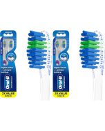 Oral-B Indicator Color Collection Toothbrushes Pack of 2, 2 Count, Bundle of 2