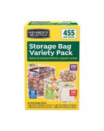 Selection Resealable Bags Variety Pack 455 Units