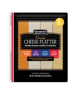 Selection Variety Cheese Tray - 4 Types of Cheese / 907 g / 2 lb