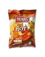 Herr's Red Hot Potatoes Chips 12 Units / 28 g / 1 oz