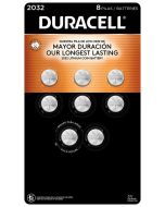 Duracell Lithium Coin Batteries 8 Units