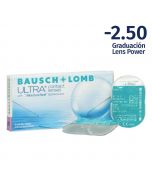 Bausch and Lomb -2.5 Ultra Contacts Lens Monthly