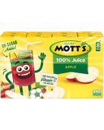 Mott's 100% Apple Juice with no Added Sugars 8 Units / 200 mL