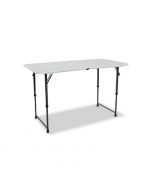 Lifetime Products Half Folding Commercial Table 122 cm x 61 cm x 91 cm / 48" x 24" x 36"