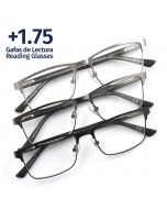 Foster Grant +1.75 Kyne Lyden Reading Glasses 3 Units
