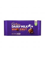Cadbury Whole Nut Chocolate Bar 180 g