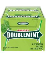 Wrigley's Doublemint Refreshing Gum 10 Units / 37.5 g / 1.32 oz
