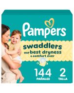 Pampers Baby Diapers Swaddlers Size 2 / 144 Units