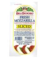 Belgioioso Fresh Sliced Mozzarella Log 453 g / 16 oz