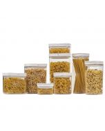 Selection 8-Piece Airtight Food Storage Container Set with Lids