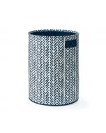 Nautica Round Fabric Basket with Handles