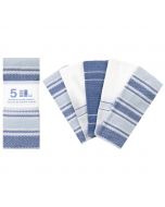 Ritz Cotton Kitchen Towels 5 Units / 41 cm x 69 cm / 16" x 27"