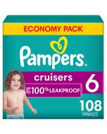 Pampers Cruisers Baby Diapers Size 6 / 108 Units