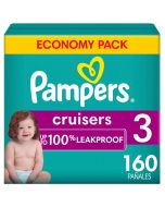 Pampers Cruisers Baby Diapers Size 3 / 160 Units