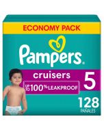 Pampers Size 5 Baby Cruisers Diapers / 128 Units