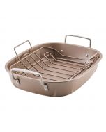 Circulon Roaster with Removable Rack and Nonstick Coating 48.77 cm x 14.81 cm x 39.80 cm / 19.2" x 5.83" x 15.67"