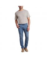 Copper and Oak Jeans with 5 Pockets and Elastic Waistband for Men