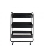 Neatfreak 3-Tier Utility Shelf with 4 Swivel Wheels