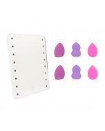 Danielle Creations LED Mirror and Makeup Accessories Set 7 Pieces