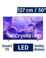 Samsung 127 cm / 50" Inches Smart Tizen 4K LED Class Crystal UHD TV UN50U8000FFXZA