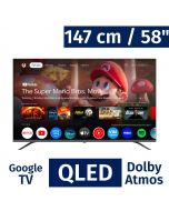 JVC 147 cm / 58" Inches Smart 4K QLED Pro Google TV LT-58KM858