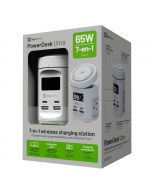 Klipxtreme 7-in-1 Charging Station with Top Wireless Base and Digital Monitoring Display