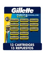 Gillette Fusion5 ProGlide Razor Blade Refills 13 Units
